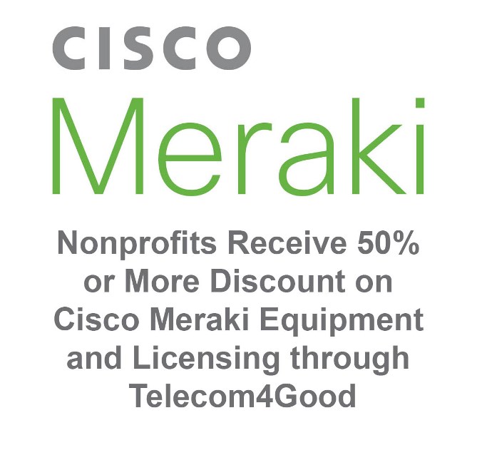 Cisco Meraki Discount for Nonprofits