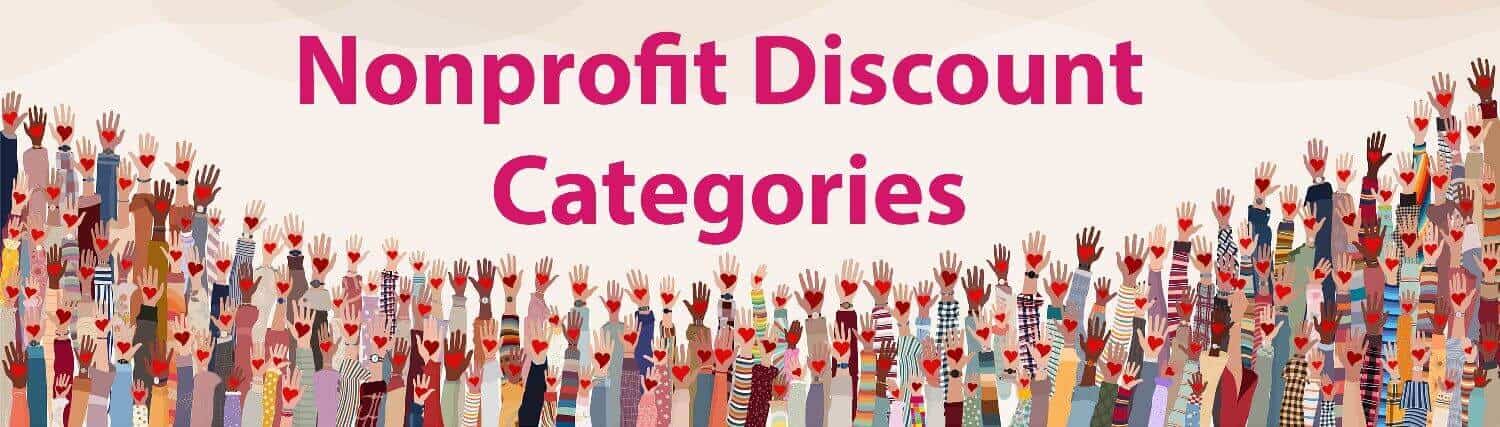 Nonprofit Discount Categories